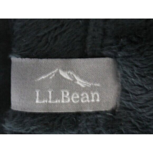 LL Bean Womens Luxe Jacket Vest Recycled Fleece Snow Hiking Ski Black Size 2XL - Picture 7 of 13